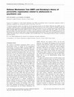 Research paper thumbnail of Defense Mechanism Test (DMT) and Kernberg's theory of personality organization related to adolescents in psychiatric care