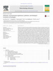 Research paper thumbnail of Selenium: environmental significance, pollution, and biological treatment technologies