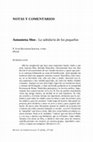 Research paper thumbnail of Antonietta Meo. La sabiduría de los pequeños