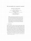 Research paper thumbnail of The Second QBF Solvers Comparative Evaluation