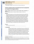 Research paper thumbnail of Claudin 4-targeted protein incorporated into PLGA nanoparticles can mediate M cell targeted delivery