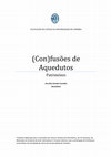 Research paper thumbnail of (Con)fusões de Aquedutos