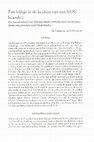 Research paper thumbnail of Menno Dijkstra & Sebastiaan Ostkamp, Vondsten uit een beerput van huis Rosendaal te Lisse (ca. 1590-1630). Een kijkje in de keuken van een VOC-beambte. In: Hollanders uit en thuis. Hilversum 2001.