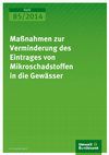 Research paper thumbnail of Maßnahmen zur Verminderung des Eintrages von Mikroschadstoffen in die Gewässer