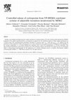 Research paper thumbnail of Controlled release of cyclosporine from VP-HEMA copolymer systems of adjustable resorption monitorized by MEKC