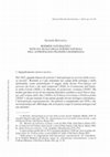 Research paper thumbnail of Rosmini “naturalista”? Note sul ruolo delle scienze naturali nell’antropologia filosofica rosminiana, «Rivista di Filosofia Neo-Scolastica», CV (2013), 1, pp. 131-150