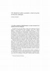 Research paper thumbnail of  Modelli di welfare aziendale e vettori di azione territoriale a Bologna