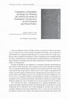 Research paper thumbnail of Comentario a Alessandro de Giorgi: Re-Thinking the Political Economy of Punishment: Perspectives on Post-Fordism and Penal Politics