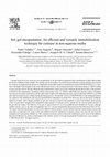 Research paper thumbnail of Sol–gel encapsulation: An efficient and versatile immobilization technique for cutinase in non-aqueous media