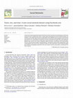 Research paper thumbnail of Tastes, ties, and time: A new social network dataset using Facebook.com