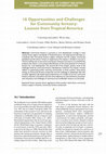 Research paper thumbnail of Opportunities and Challenges for Community forestry: Lessons from Tropical America