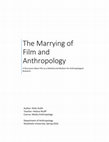 Research paper thumbnail of The Marrying of Film and Anthropology