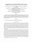 Research paper thumbnail of A simple path-loss prediction model for HVAC systems