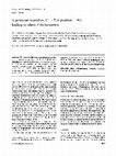 Research paper thumbnail of A promoter mutation, C → T at position -92, leading to silent /3-thalassaemia