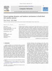 Research paper thumbnail of Virtual topology dynamics and handover mechanisms in Earth-fixed LEO satellite systems