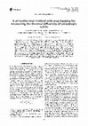 Research paper thumbnail of A photothermal method with step heating for measuring the thermal diffusivity of anisotropic solids