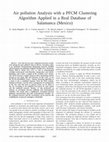 Research paper thumbnail of Air pollution analysis with a PFCM clustering algorithm applied in a real database of Salamanca (Mexico