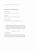 Research paper thumbnail of Z Logic and Its Consequences