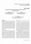 Research paper thumbnail of Maximum heat transfer from multi-scale fins arranged in a row with non-uniform geometry.