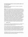 Research paper thumbnail of Interpreting the information behaviour of patients and families in palliative cancer care: a practical approach