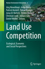 Research paper thumbnail of Land use competition. Ecological, economic and social perspectives (Niewöhner et al.)