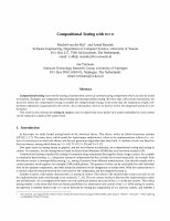 Research paper thumbnail of Compositional testing with ioco