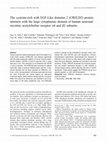 Research paper thumbnail of The cysteine-rich with EGF-Like domains 2 (CRELD2) protein interacts with the large cytoplasmic domain of human neuronal nicotinic acetylcholine receptor alpha4 and beta2 subunits