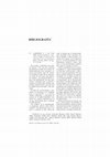 Research paper thumbnail of (2004d), «[Recensión nº] 71. Guillerand, A. Voix cartusienne. Éditions Parole et Silence, [Paris] 2001. 118 pp., 11,5 x 19 cm.», Revista de Espiritualidad (Madrid). T. 63, nº 253, pp. 634-635.