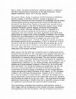 Research paper thumbnail of Review of Mark J. Boda, The Book of Zechariah, NICOT, Eerdmans, 2016