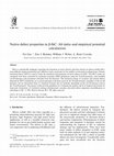 Research paper thumbnail of Native defect properties in β-SiC: Ab initio and empirical potential calculations