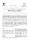 Research paper thumbnail of A new theory of health promoting schools based on human functioning, school organisation and pedagogic practice