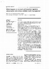 Research paper thumbnail of What happens to women's self-reported cigarette consumption and urinary cotinine levels in pregnancy