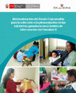 Research paper thumbnail of Sistematización del Fondo Concursable para la selección e implementación de las iniciativas ganadoras en el ámbito de intervención del PARSALUD II