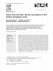 Research paper thumbnail of Voices from the floor: Nurses’ perceptions of the medical emergency team