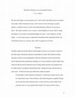 Research paper thumbnail of The Role of Dialectic in an Aristotelian Science