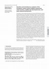 Research paper thumbnail of Sensitive and simultaneous analysis of five transgenic maizes using multiplex polymerase chain reaction, capillary gel electrophoresis, and laser-induced fluorescence