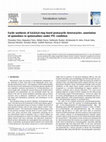 Research paper thumbnail of Facile synthesis of 6,6,8,6,6-ring fused pentacyclic heterocycles: annelation of quinolines to quinoxalines under PTC condition