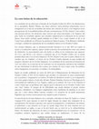 Research paper thumbnail of La cara latina de la educación