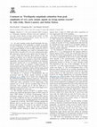 Research paper thumbnail of Comment on “Earthquake magnitude estimation from peak amplitudes of very early seismic signals on strong motion records” by Aldo Zollo, Maria Lancieri, and Stefan Nielsen