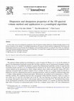 Research paper thumbnail of Dispersion and dissipation properties of the 1D spectral volume method and application to a p-multigrid algorithm