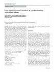 Research paper thumbnail of Case report of systemic coccidiosis in a radiated tortoise (Geochelone radiata