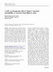 Research paper thumbnail of A QTL on chromosome 2DS of ‘Sumai 3’ increases susceptibility to Fusarium head blight in wheat