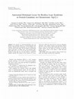 Research paper thumbnail of Autosomal-dominant locus for restless legs syndrome in French-Canadians on chromosome 16p12.1