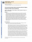 Research paper thumbnail of Low-Income, Nonresident Father Involvement With Their Toddlers: Variation by Fathers' Race and Ethnicity