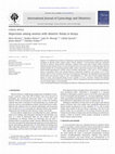 Research paper thumbnail of Depression among women with obstetric fistula in Kenya