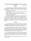 Research paper thumbnail of Los Departamentos de Investigación de los Institutos del Nivel Superior de la Provincia de Corrientes