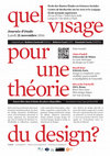 Research paper thumbnail of Quel visage pour une théorie du design ?