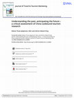 Research paper thumbnail of Understanding the past, anticipating the future – a critical assessment of China outbound tourism research