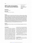 Research paper thumbnail of VFR traveller demographics: The social tourism dimension