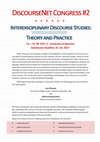 Research paper thumbnail of CfP: DiscourseNet Congress #2 - Interdisciplinary Discourse Studies: Theory and Practice